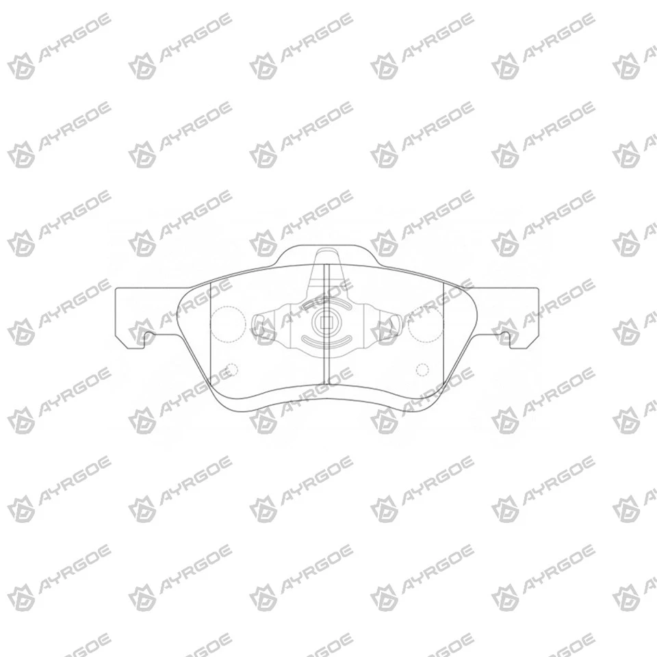 D3149 plăcuțe de frână pentru Mazda